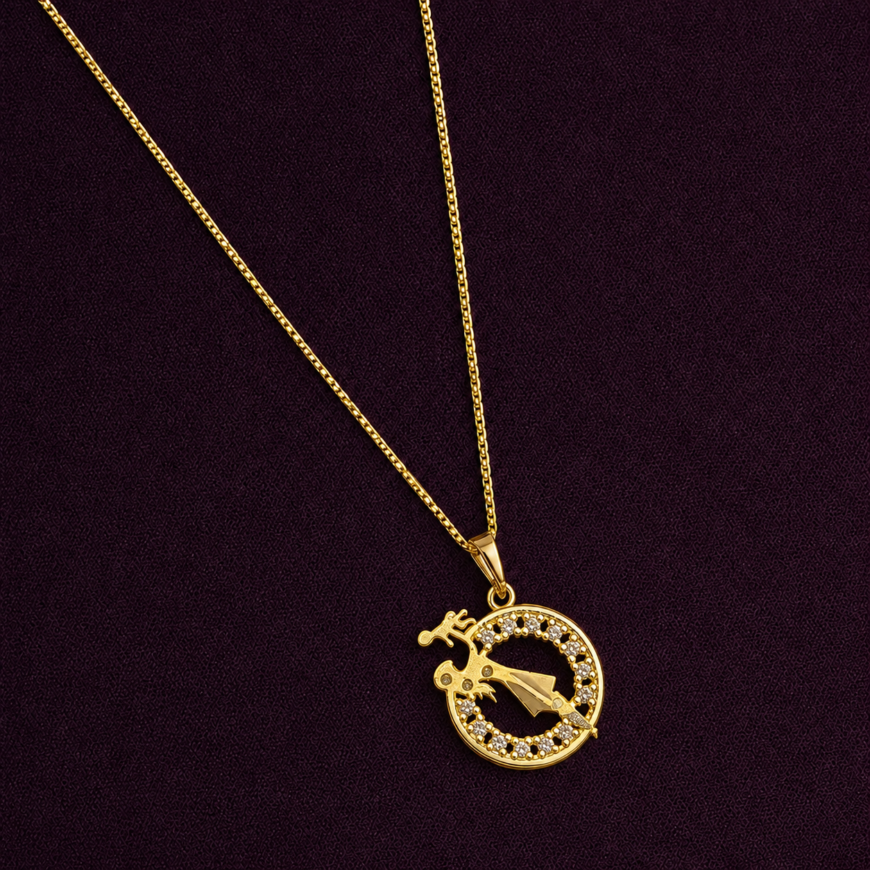 The Wanderlust Halo Pendant