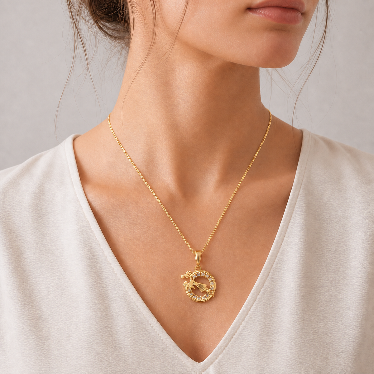 The Wanderlust Halo Pendant