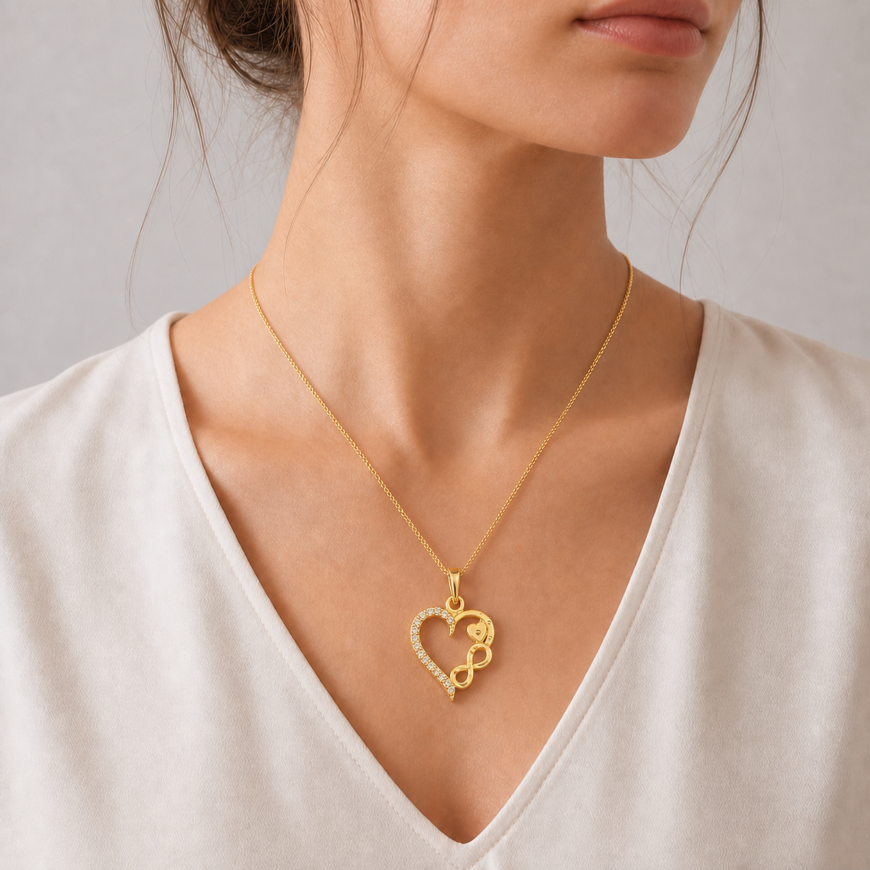 The Infinite Heart Pendant